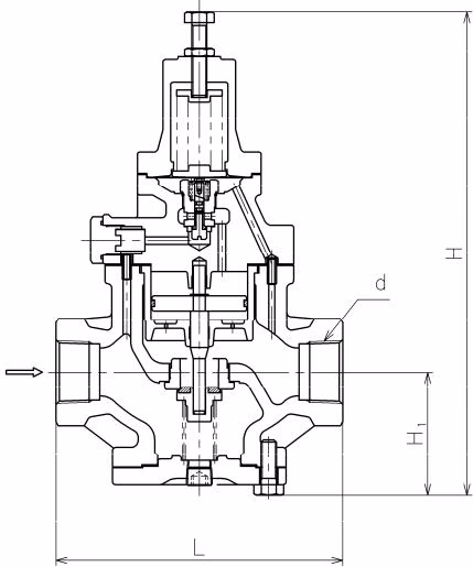 Yoshitake GP-1010T dimensions reference photo