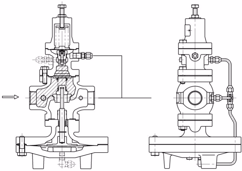 Yoshitake GP-2000CS adjusting spring free of load