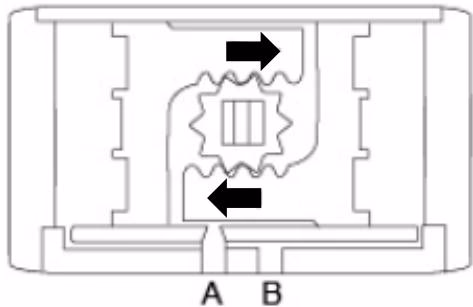 Yoshitake KBLV-2SF actuator closing operation diagram