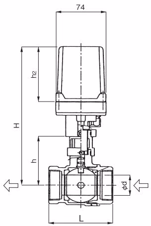 Yoshitake MD-54 dimensions