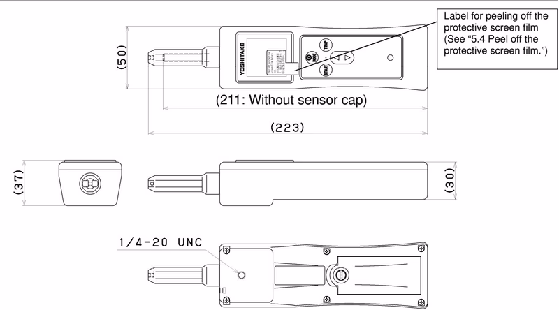 Ёситакэ Yoshitake STC-1 размеры и вес