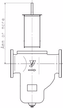 Yoshitake SU-50H required maintenance space above strainer