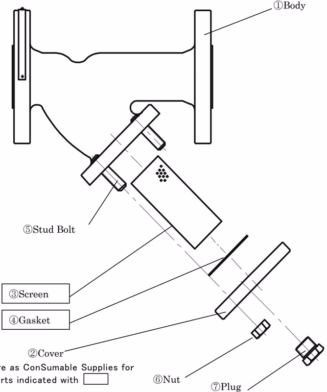 Yoshitake SY-20-10 exploded drawing