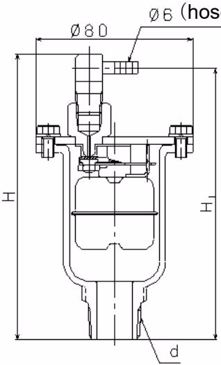 Размерный чертеж Yoshitake TA-16L