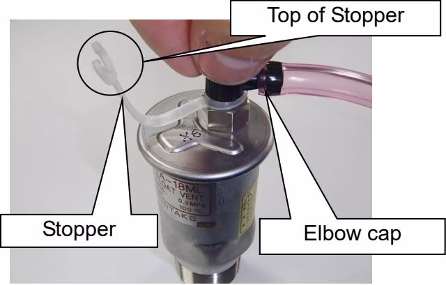Yoshitake TA-18ML elbow cap tightening