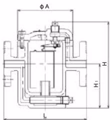 耀希达凯 Yoshitake TB-20F 法兰型尺寸图