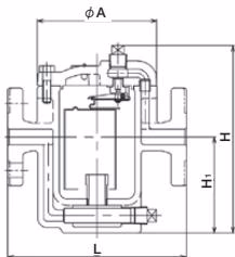 Yoshitake TB-20F Yoshitake TB-20F dimensions drawing
