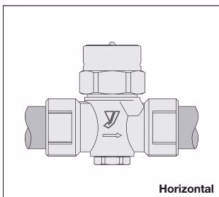 Yoshitake TSD-42 installation posture vertical