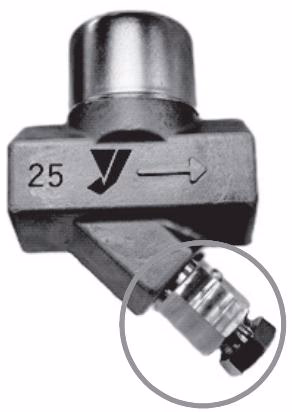 Yoshitake TSD-46 blowdown valve option detail